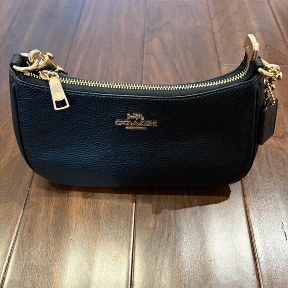 Coach Teri Shoulder Bag Black - Picture 2 of 5